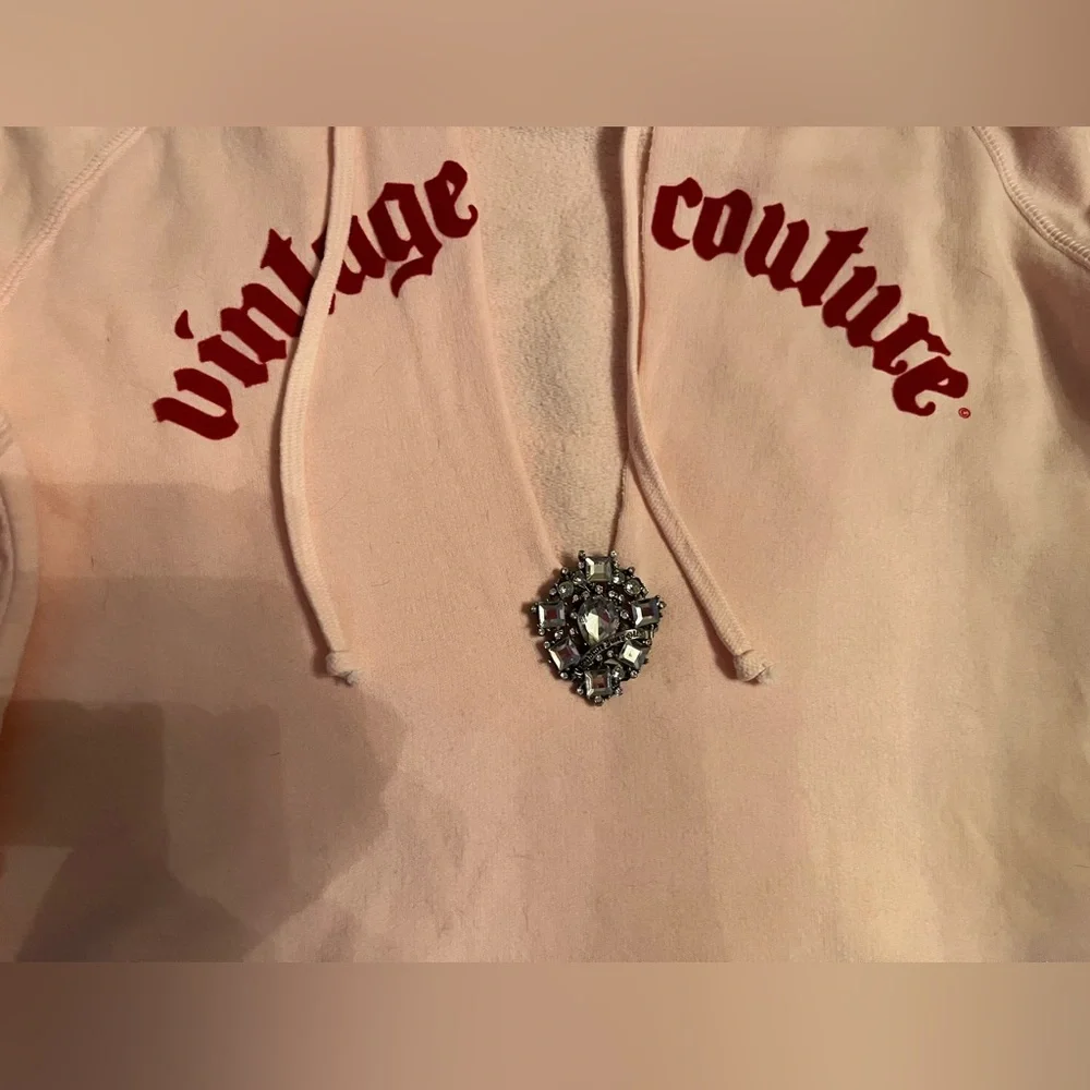 Juicy Couture RARE Vintage Y2K Pink Set w/Brooch VINTAGE COUTURE Set💕 - Picture 8 of 16